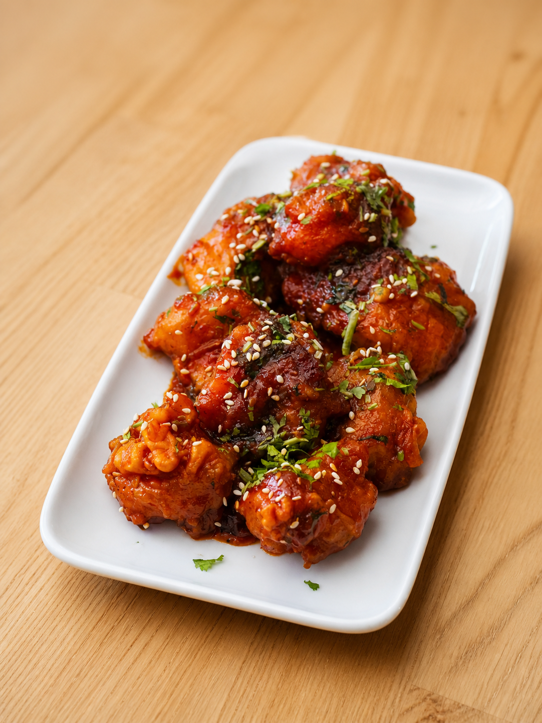 Gobi Manchurian, Indo-Chinese cauliflower dish at Dilli-6 San Ramon